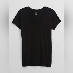 GAP Black V-Neck Shirt